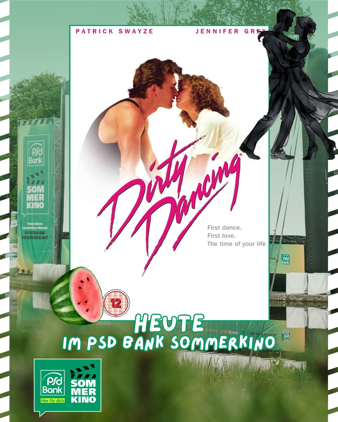Heute bei uns: DIRTY DANCING 💃🏼🕺🏻

„Dirty Dancing“ der 1987 veröffentlicht wurde, ist ein romantisches Musik und Tanz Drama, das im Sommer 1963 spielt. Die Teenagerin Frances „Baby“ Houseman verbringt ihren Urlaub mit der Familie im Kellerman’s Resort in den Catskills. Dort trifft sie auf den charmanten Tanzlehrer Johnny Castle. Trotz anfänglicher Missverständnisse und sozialer Barrieren entwickelt sich eine besondere Beziehung zwischen ihnen. Die dynamischen Tanzszenen und der fesselnde Soundtrack verleihen dem Film eine einzigartige Atmosphäre, die Zuschauer in ihren Bann zieht.

Kommst du vorbei? 🫶🏻